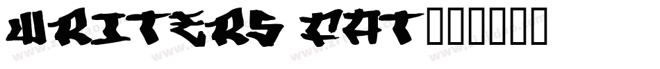 Writers fat字体转换